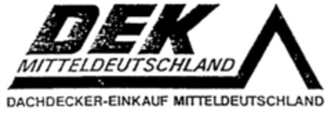 DEK MITTELDEUTSCHLAND Logo (DPMA, 06.06.1990)