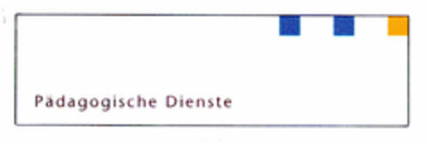 Pädagogische Dienste Logo (DPMA, 12.12.2000)