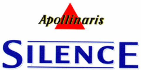 Apollinaris SILENCE Logo (DPMA, 12/21/2000)