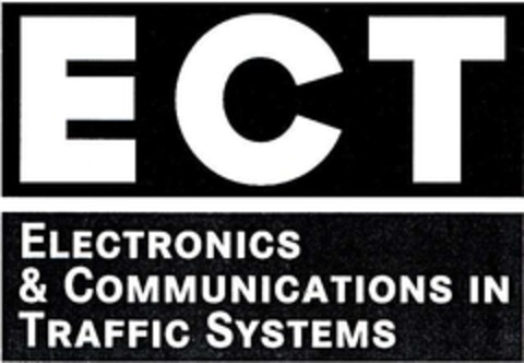 ECT ELECTRONICS & COMMUNICATIONS IN TRAFFIC SYSTEMS Logo (DPMA, 07/12/2001)
