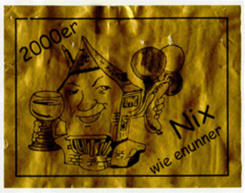 2000er Nix wie enunner Logo (DPMA, 19.08.2001)