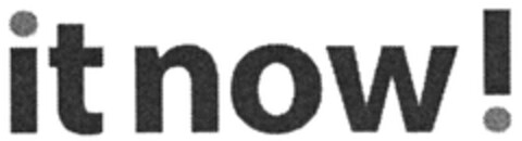 it now! Logo (DPMA, 21.04.2011)