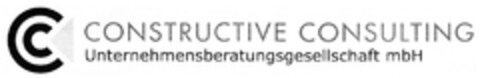 CONSTRUCTIVE CONSULTING Unternehmensberatungsgesellschaft mbH Logo (DPMA, 05/10/2013)