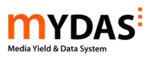 mYDAS Media Yield & Data System Logo (DPMA, 13.08.2014)