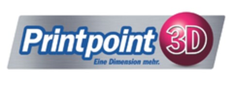 Printpoint 3D Eine Dimension mehr. Logo (DPMA, 20.10.2015)