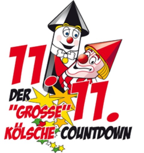 11.11. DER "GROSSE" KÖLSCHE COUNTDOWN Logo (DPMA, 16.06.2016)