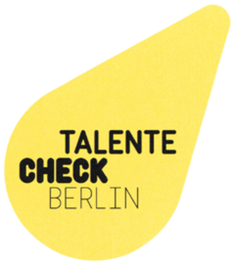 TALENTE CHECK BERLIN Logo (DPMA, 02/15/2021)