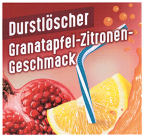 Durstlöscher Granatapfel-Zitronen-Geschmack Logo (DPMA, 06.05.2021)