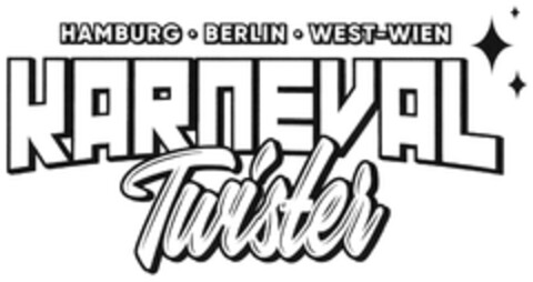 KARNEVAL Twister HAMBURG · BERLIN · WEST-WIEN Logo (DPMA, 17.08.2022)