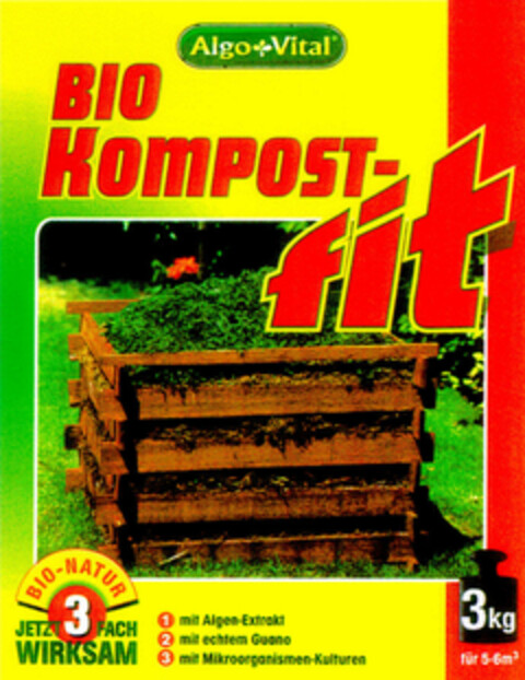 Algo+Vital BIO KOMPOST-fit Logo (DPMA, 14.06.2002)
