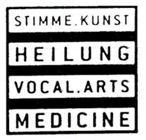 STIMME.KUNST HEILUNG VOCAL.ARTS MEDICINE Logo (DPMA, 04.11.2002)