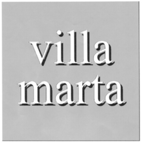 villa marta Logo (DPMA, 20.12.2007)