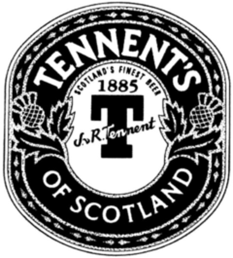 TENNENT'S OF SCOTLAND Logo (DPMA, 02/18/1995)