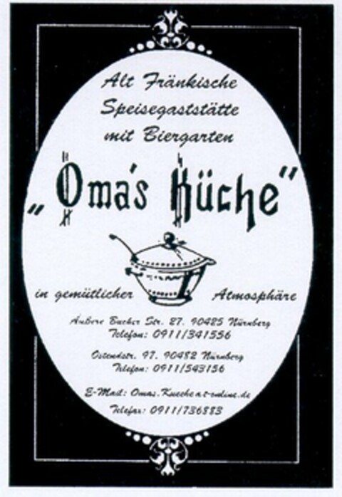 Oma's Küche Logo (DPMA, 16.05.1997)