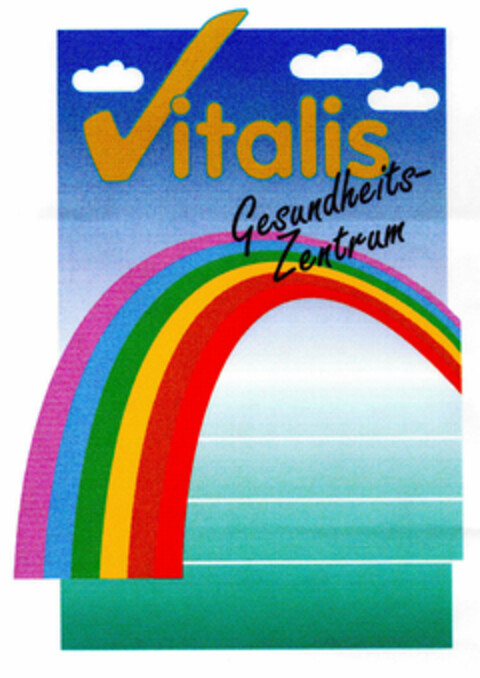 Vitalis Gesundheits-Zentrum Logo (DPMA, 07.04.1998)