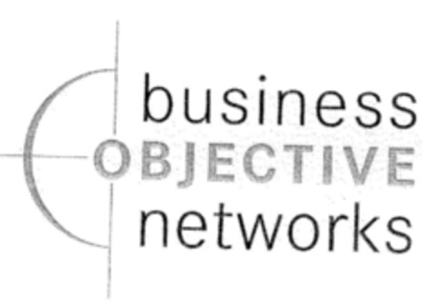 business OBJECTIVE networks Logo (DPMA, 08/19/1998)