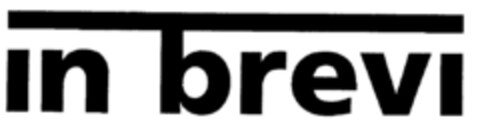 in brevi Logo (DPMA, 02/26/1999)