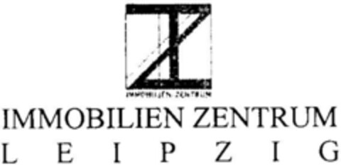 IMMOBILIEN ZENTRUM LEIPZIG Logo (DPMA, 05.08.1999)