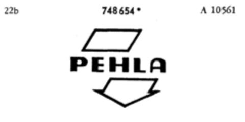 PEHLA Logo (DPMA, 07.02.1961)