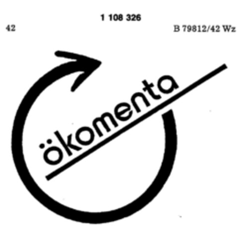 ökomenta Logo (DPMA, 21.07.1986)