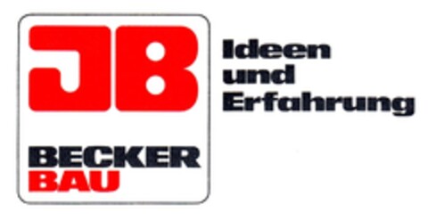 JB BECKER BAU Ideen und Erfahrung Logo (DPMA, 10.04.1989)