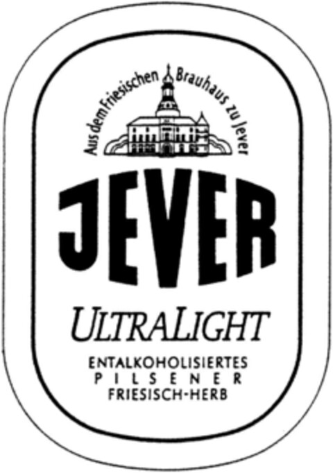 JEVER ULTRALIGHT Logo (DPMA, 08.03.1991)