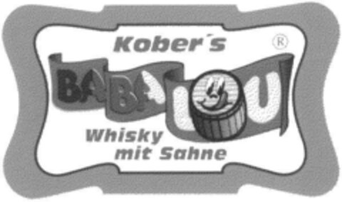 Kober`s Whisky mit Sahne Logo (DPMA, 11/02/1992)