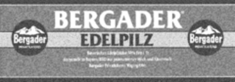 BERGADER EDELPILZ Logo (DPMA, 06/17/1993)