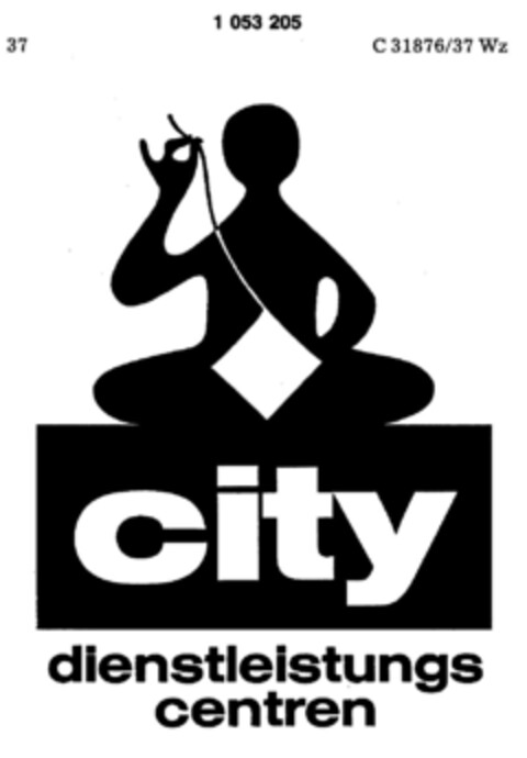 city dienstleistungs centren Logo (DPMA, 02/09/1983)