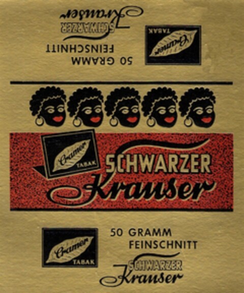 Cramer TABAK SCHWARZER Krauser Logo (DPMA, 09/24/1953)