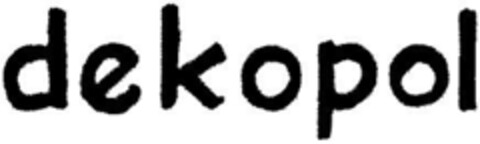 dekopol Logo (DPMA, 24.07.1991)