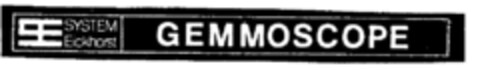 SYSTEM EICKHORST GEMMOSCOPE Logo (DPMA, 10.03.1982)