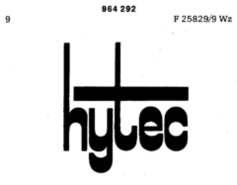 hytec Logo (DPMA, 09.04.1975)