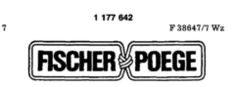 FISCHER POEGE Logo (DPMA, 19.05.1990)