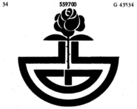 559700 Logo (DPMA, 05/05/1942)