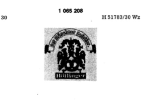 Höflinger Der Münchner Cafetier. Logo (DPMA, 24.09.1983)