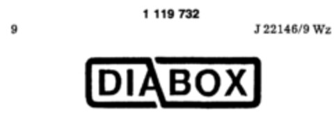 DIA BOX Logo (DPMA, 12.08.1987)