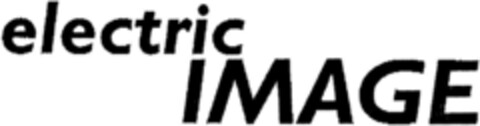 electric IMAGE Logo (DPMA, 09.11.1993)