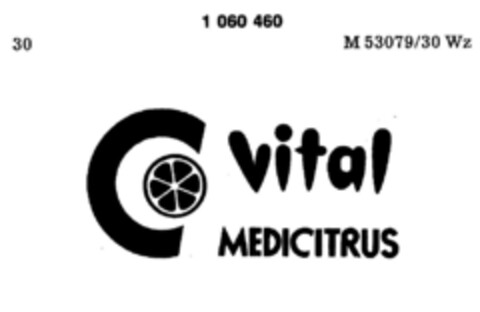 C vital MEDICITRUS Logo (DPMA, 03.06.1983)