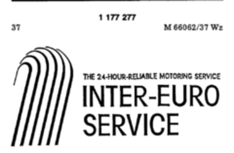 INTER-EURO SERVICE Logo (DPMA, 25.10.1989)