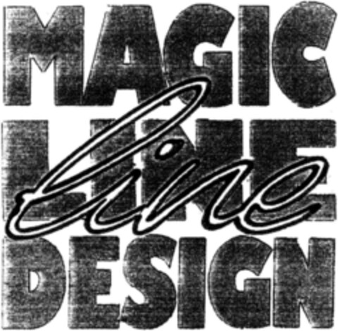 MAGIC LINE DESIGN Logo (DPMA, 15.06.1990)