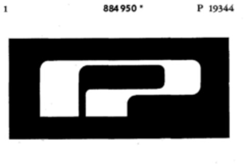 P Logo (DPMA, 20.11.1970)
