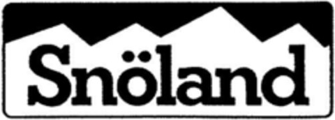Snöland Logo (DPMA, 11/23/1992)
