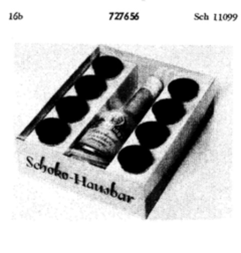 Schoko-Hausbar Logo (DPMA, 10/07/1958)