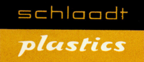 schlaadt plastics Logo (DPMA, 01.07.1971)