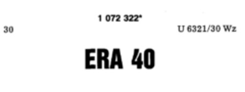 ERA 40 Logo (DPMA, 25.08.1984)