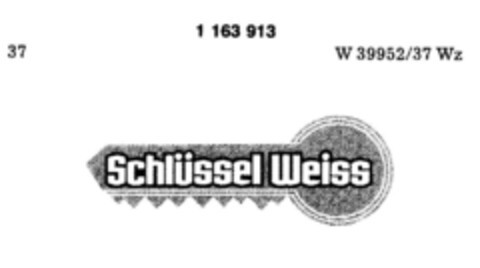 Schlüssel Weiss Logo (DPMA, 22.12.1989)