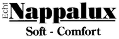 Echt Nappalux Soft - Comfort Logo (DPMA, 02/16/2000)