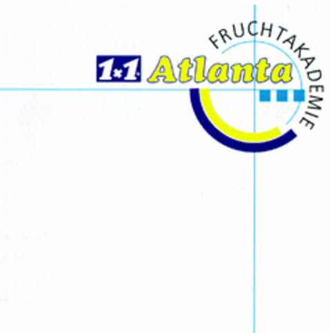 1x1 Atlanta FRUCHTAKADEMIE Logo (DPMA, 07/31/2000)