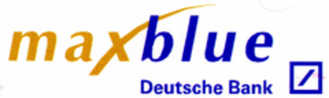 maxblue Deutsche Bank Logo (DPMA, 06.11.2000)